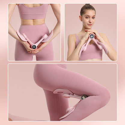 Ergonomic Thigh Trainer Thigh Trainer with Counter Adjustable Thigh with Lcd Display for Men Women Pelvic Floor Muscle Trainer