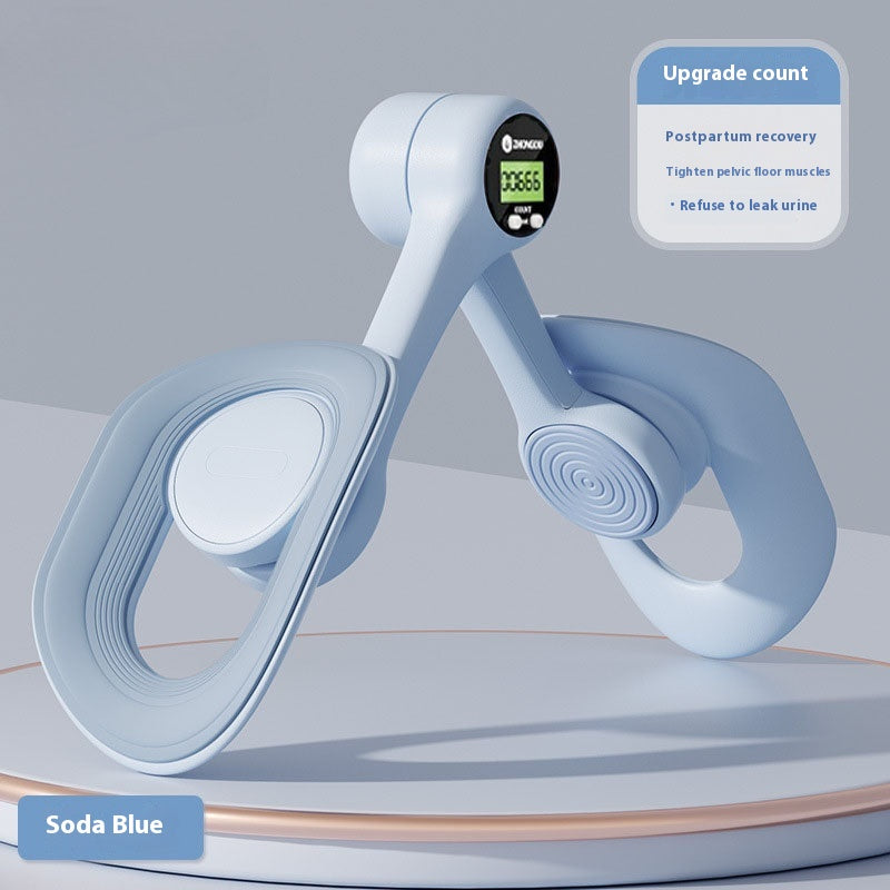 Ergonomic Thigh Trainer Thigh Trainer with Counter Adjustable Thigh with Lcd Display for Men Women Pelvic Floor Muscle Trainer