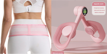 Ergonomic Thigh Trainer Thigh Trainer with Counter Adjustable Thigh with Lcd Display for Men Women Pelvic Floor Muscle Trainer